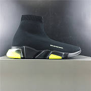 BALENCIAGA SPEED TRAINER YELLOW BLACK 360-517319W07U01007  - 4