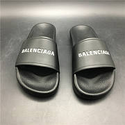 Balenciaga Slippers All Black 506347 WAL00 9061 - 6
