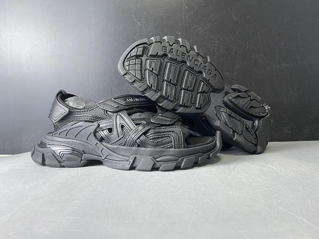 Balenciaga Track Sandal Black 617542W2CC11000 - 1