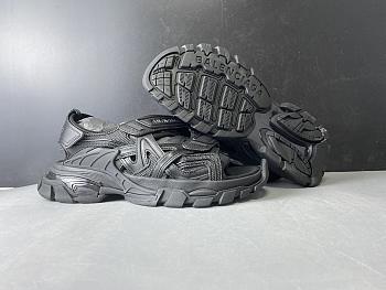 Balenciaga Track Sandal Black 617542W2CC11000
