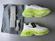 Balenciaga Triple S Clear Sole White/ Fluo Yellow 544351W09O10828 - 6