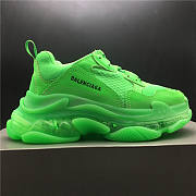 Balenciaga Triple S Neon Green Clear Sole 541624 W09OL 3801 - 6
