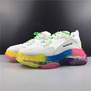 Balenciaga Triple S Rainbow Clear Sole 544351 W09E1 1895 - 5