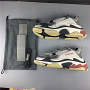 Balenciaga Triple S Sneaker silver/red/black 541624 W06E2 7320 - 2