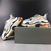 Balenciaga Triple S Sneaker silver/red/black 541624 W06E2 7320 - 5