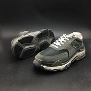 Balenciaga Triple S Black Burgundy 514008 W09S1 1058  - 2