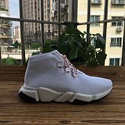 Balenciaga Speed Lace Up White Yellow 506341 W07UO 9000 - 6