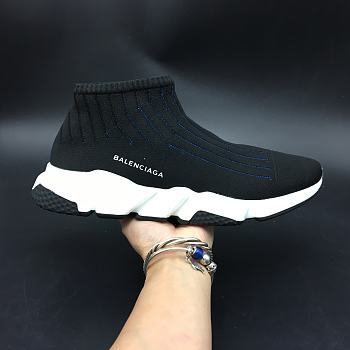 Balenciaga Speed Trainer Black White (2016) 458653-W05G0-1000 