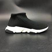 Balenciaga Speed Trainer Black White (2016) 458653-W05G0-1000  - 6