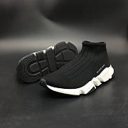 Balenciaga Speed Trainer Black White (2016) 458653-W05G0-1000  - 2