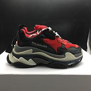 Balenciaga Triple S Black White Red 483513-W06E1-1000  - 6