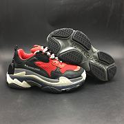 Balenciaga Triple S Black White Red 483513-W06E1-1000  - 5