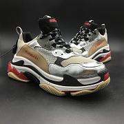 Balenciaga Triple S Silver Light Brown 483513 W06E3 1260  - 2