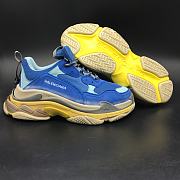Balenciaga Triple S Dusty Blue/Yellow 483513 W06E2 4704 - 5
