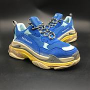 Balenciaga Triple S Dusty Blue/Yellow 483513 W06E2 4704 - 3