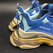 Balenciaga Triple S Dusty Blue/Yellow 483513 W06E2 4704 - 2