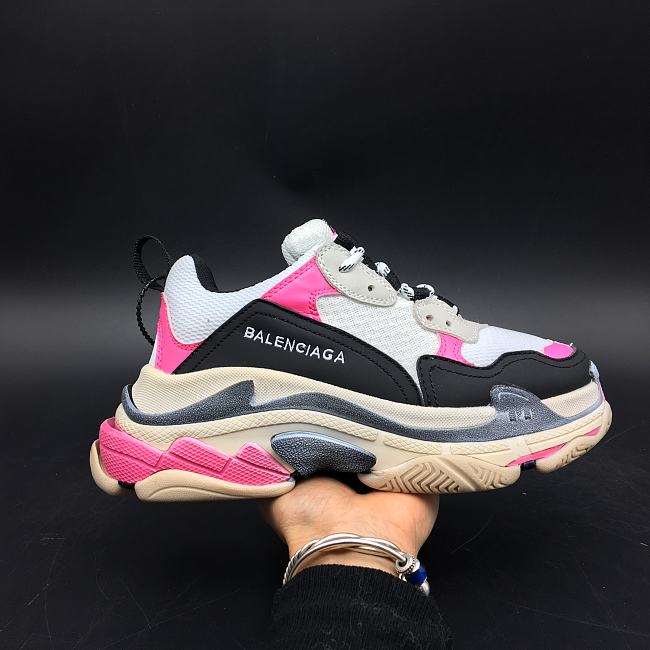 Balenciaga Triple S DSM white and black powder 490670 W06F1 4050  - 1