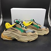 Balenciaga Triple S Beige Green Yellow 483513-W06E3-7070 - 3