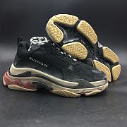 Balenciaga Triple S Old Black Red 483513 W06E1 1000 - 6