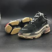 Balenciaga Triple S Old Black Red 483513 W06E1 1000 - 3