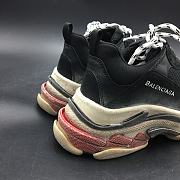 Balenciaga Triple S Old Black Red 483513 W06E1 1000 - 2