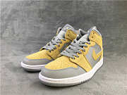 Air Jordan 1 Mid Mixed Textures Yellow DA4666-001 - 5