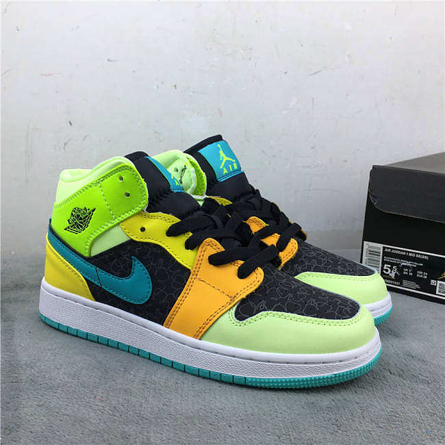 Air Jordan 1 Mid SE Aurora Green BQ6931-037 - 1