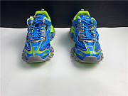 Balenciaga Track Silver Green Blue 570391 W2GN3 4030  - 5