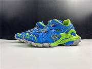 Balenciaga Track Silver Green Blue 570391 W2GN3 4030  - 4