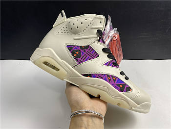 Air Jordan 6 Retro Quai54 Sail Black (2020) CZ4152-101