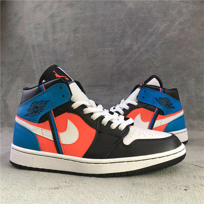 Air Jordan 1 Mid Orbit Game Time CV5276-001 - 1