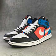 Air Jordan 1 Mid Orbit Game Time CV5276-001 - 4