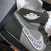 Air Jordan 1 Retro High Dior Black CN8607-010 - 5