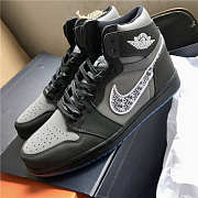 Air Jordan 1 Retro High Dior Black CN8607-010 - 4