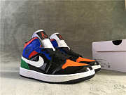 Air Jordan 1 Mid Multi Patent (W) CV5276-001 - 1