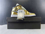 Air Jordan 1 Mid SE “Metallic Gold” 554727-156 - 2
