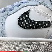Air Jordan 1 Mid Half Blue Polka Dot Swoosh CU2802-400 - 6