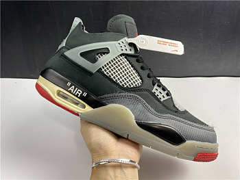 Air Jordan 4 Off White Retro SP Sail Bred CV9388 001