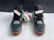 Air Jordan 4 Off White Retro SP Sail Bred CV9388 001 - 2