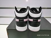 Air Jordan 1 Mid White Black Light Arctic Pink 555112-103 - 4