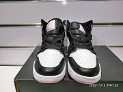 Air Jordan 1 Mid White Black Light Arctic Pink 555112-103 - 2