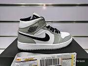 Air Jordan 1 Mid Light Smoke Grey 554724-092 - 3