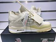 Air Jordan 4 Retro Off-White Sail (W) CV9388-100 - 3