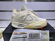 Air Jordan 4 Retro Off-White Sail (W) CV9388-100 - 6