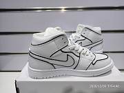 Air Jordan 1 Mid Iridescent Reflective White (W) CK6587-100 - 1