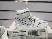 Air Jordan 1 Mid Iridescent Reflective White (W) CK6587-100 - 2