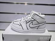 Air Jordan 1 Mid Iridescent Reflective White (W) CK6587-100 - 3