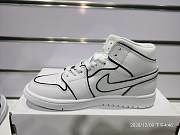 Air Jordan 1 Mid Iridescent Reflective White (W) CK6587-100 - 4