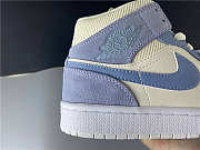 Air Jordan 1 Mid Mixed Textures Blue DA4666-100 - 2