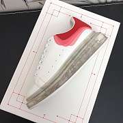 Alexander McQueen Oversized Clear Sole Lust Red 604233WHX999676 - 3